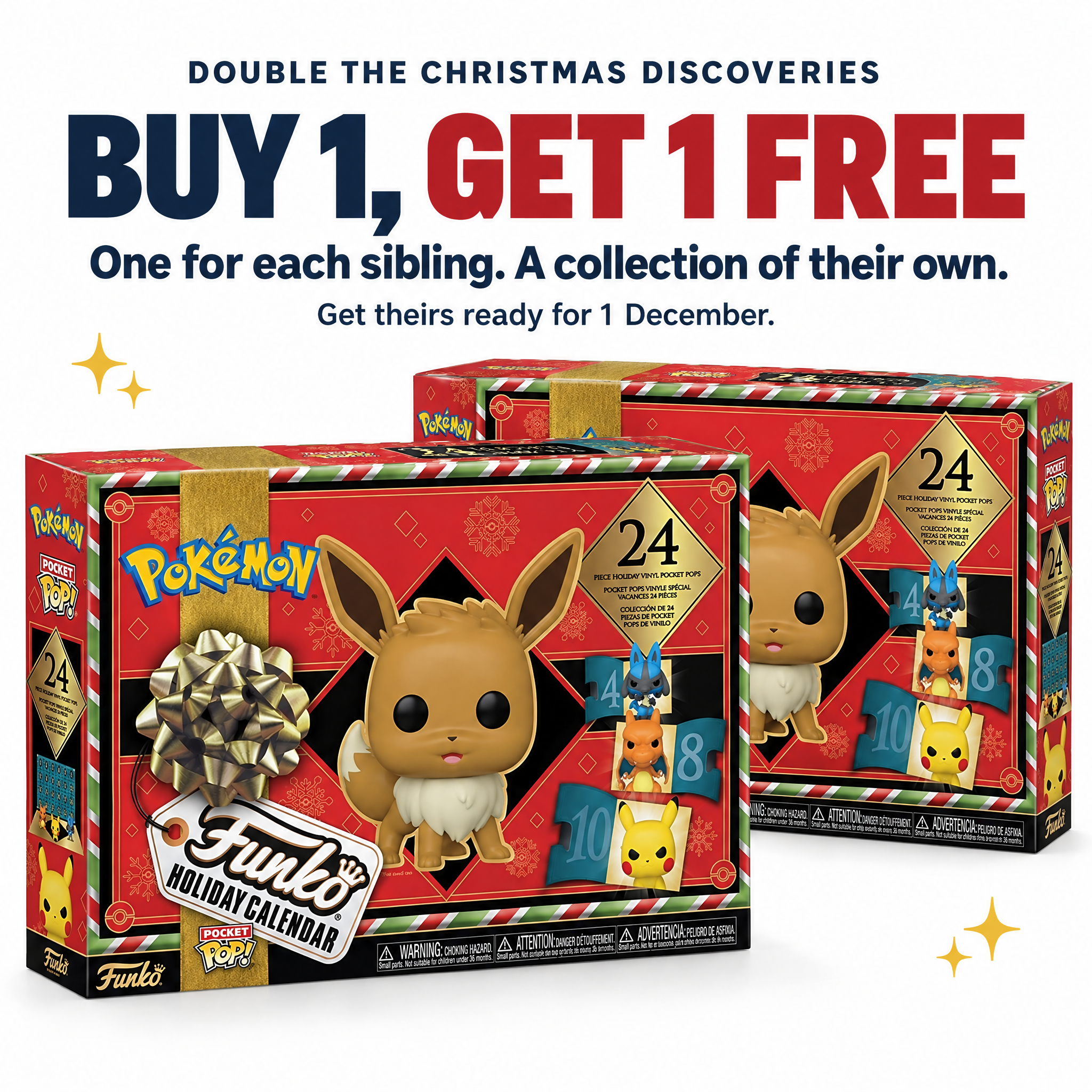Pokémon Funko Advent Calendar — 24 Days of Collectible Surprises